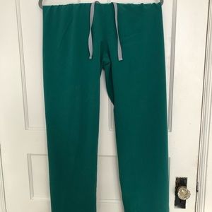 FIGS Livingston Basic Scrub Pant HUNTER GREEN